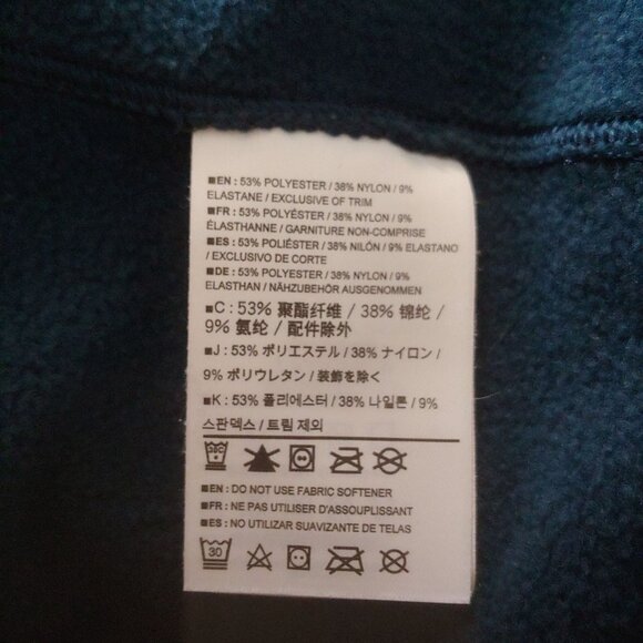 Arc'teryx Mens Teal Full Zip Teal Fleece Pullover Jacket Outdoors Athleisure XL - Picture 10 of 12